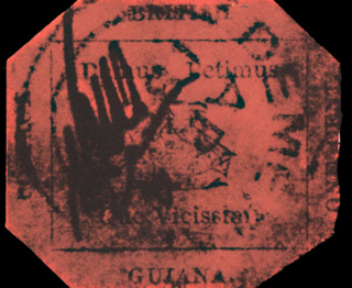 Illustration for article titled Why This Red Smudge Is the Most Valuable Stamp in the World